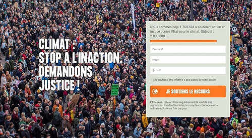 救地球！法176萬人連署 力挺用司法逼政府對抗暖化