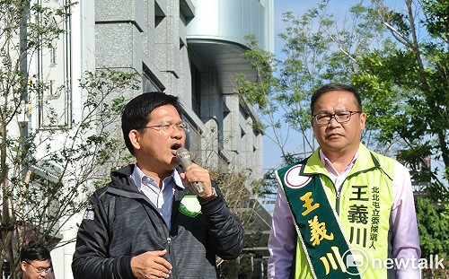 市長選舉不能重來 林佳龍：那就投給王義川