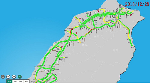 國道南下一早就塞　午前高乘載管制用路人留意