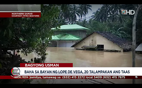 菲律賓中部島嶼遭風暴肆虐  釀22死慘劇