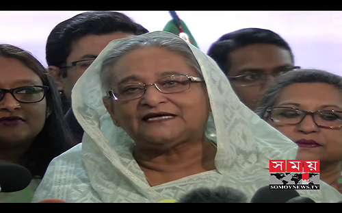 前總理被捕  孟加拉大選結束  哈希納料4度連任