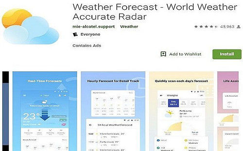 中國公司天氣App 遭控過度收集用戶數據
