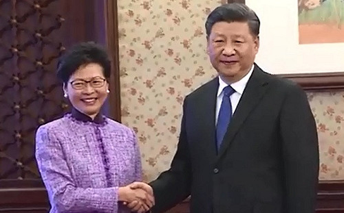 反送中抗爭 紐時：香港特首意志堅定北京難讓步