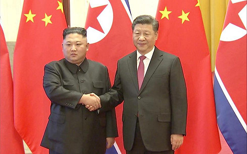 團結對抗美國施壓?  金正恩向習近平通口信:共同面對敵對勢力