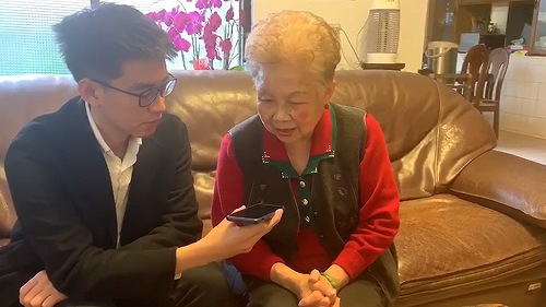 「蔡英文古意古意」  柯媽：柯文哲是綠底的，絕對會投她