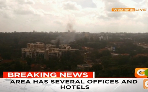 肯亞首都飯店遭炸彈攻擊 蓋達分支青年黨宣稱犯案