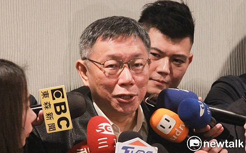 總統民調輸朱立倫  柯P：沒說要選  為何每天拿人家做民調?