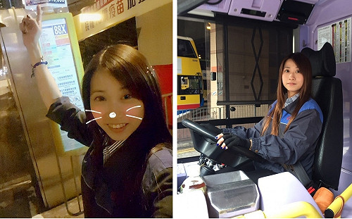 正妹巴士駕駛出嫁　公司沾喜推出「永結同心」婚慶用巴士