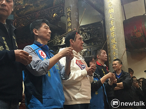 選前催票衝刺　陳炳甫邀馬英九陪同掃街拜票