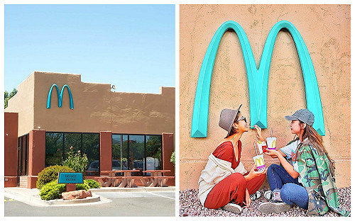 「藍色麥當勞」成為觀光景點　背後原因讓網友忍不住鼓掌
