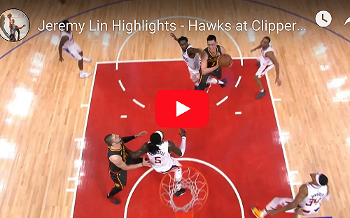 NBA／客場老鷹超低迷　林書豪連續5場得分上雙也難救(影)