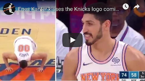 NBA／球迷高喊「我們要坎特」 他上場親吻地板答謝(影)