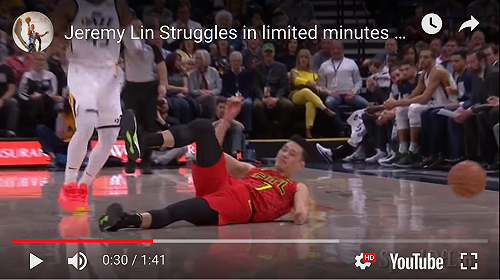 NBA／中斷連5場得分上雙  老鷹不讓林書豪打吞2連敗(影)