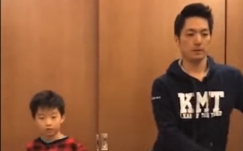 (影)蔣萬安跳收心舞 萌兒子一同入鏡