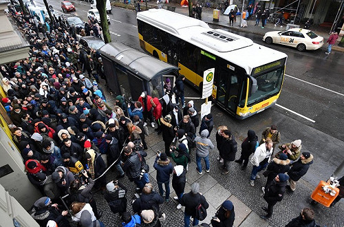 德國國營企業罷工 柏林交通可能全面癱瘓