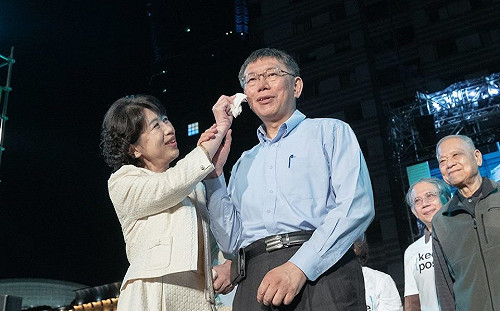 若媒體問柯P選總統議題  陳佩琪：多讀書  衣服我洗就好