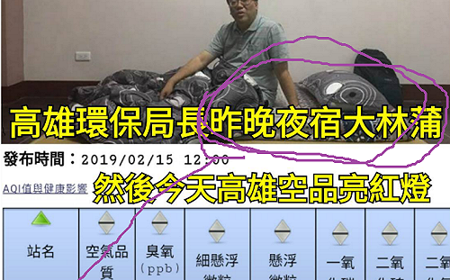 夜宿大林蒲體驗空污？ 拷秋勤：全世界最北七的事