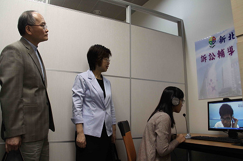 新北首創訴訟輔導視訊服務 明年擴及全國