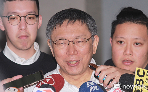 嚴德發稱兩岸開打有信心守到最後  柯P：呵呵  講多久啊