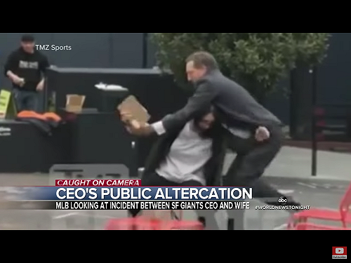 MLB驚傳疑似家暴案  巨人執行長把妻推倒爆淒厲慘叫