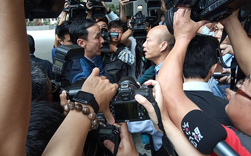 南下會韓國瑜  朱立倫：兩人不管任何工作崗位、角色均相互支持