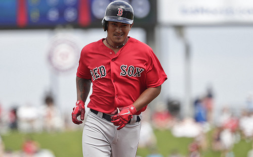 MLB／林子偉重返大聯盟敲本季首安　紅襪中止3連敗(影)