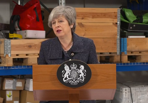 脫歐協議再度表決前 梅伊發表演說籲歐盟讓步