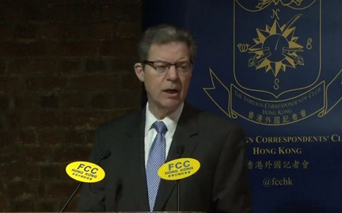 香港演講  美宗教大使批中發動信仰戰爭籲結束迫害