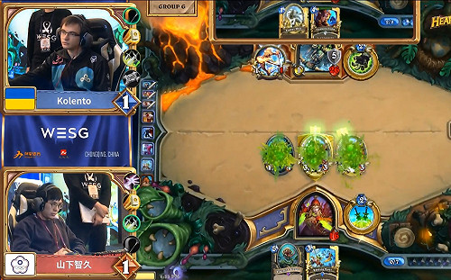 WESG 2018》有驚無險！山下智久成功晉級《爐石戰記》16強