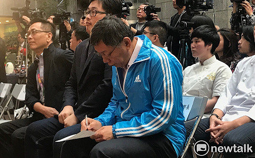 不承諾市長做好做滿  柯文哲：剩下的給天去決定