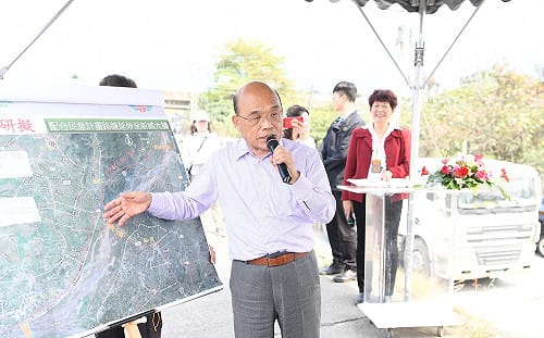 國道10號銜接新威大橋工程 蘇揆親自到場催進度