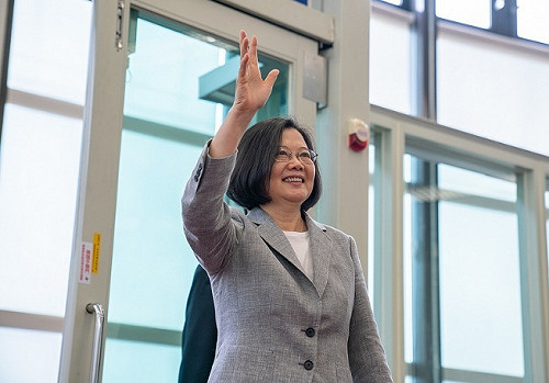 英媒專訪談兩岸 蔡英文：台灣是民主國家不是領導者說了算