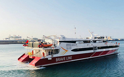 搭船去看花火節　雲豹輪首航台中-澎湖　最快4月開賣