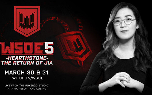 Jia保衛王座！WSOE推《爐石戰記》女子挑戰賽第二彈