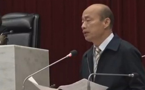 不是愚人節玩笑？韓國瑜：不接受一國兩制