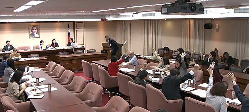 中選會主委人事案  排定9日一讀付委審查