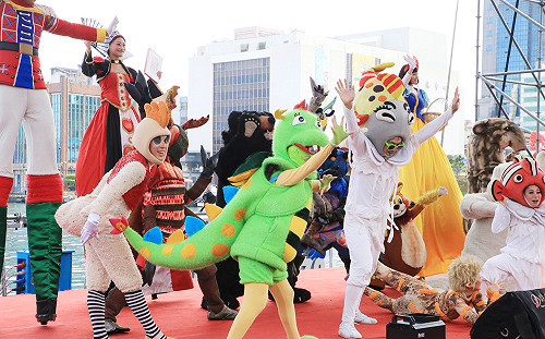 基隆童話藝術節開幕了 林右昌：歡迎全台小朋友一起來玩