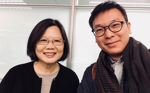 臉書發文挺蔡英文　林飛帆：堅持改革是致勝關鍵