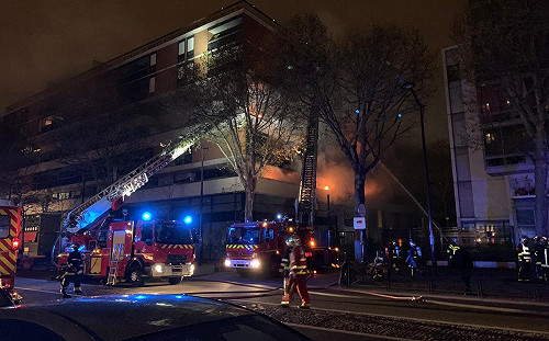 巴黎第19區公寓爆炸 火勢蔓延26間公寓