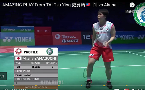 羽球／本屆世錦賽最大冷門　球后山口茜首戰就出局(影)