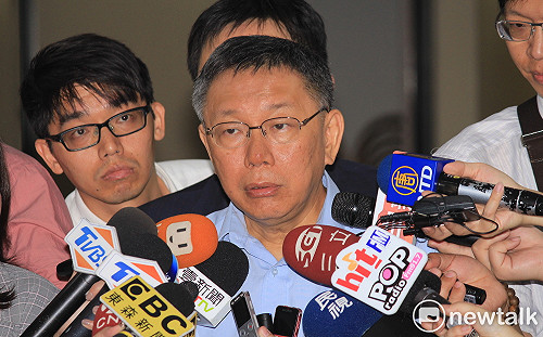 韓國瑜哈佛演講爭議  柯P：學術機構有興趣跟不同人講話