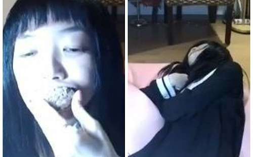 女直播吃「比拳頭大」飯糰噎到昏迷　救護員趕到：不行了