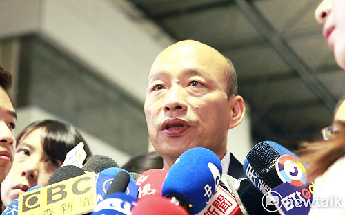 郭台銘有意參選2020？韓國瑜：若真參選人心震撼