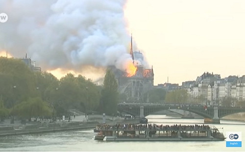 聖母院惡火15小時撲滅 法富豪們捐款4億歐元助重建