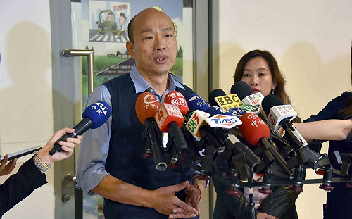 動用市府資源申請個人商標？ 韓國瑜：哪有什麼陰謀論