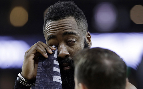 NBA／眼睛狀況好轉不戴護具　哈登保證第三戰會打(影)