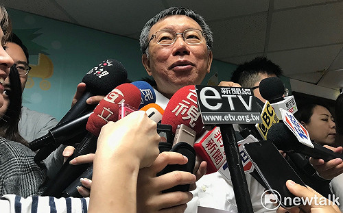 很多事不一定要當面講 柯P證實柯韓間「有人幫忙傳話」