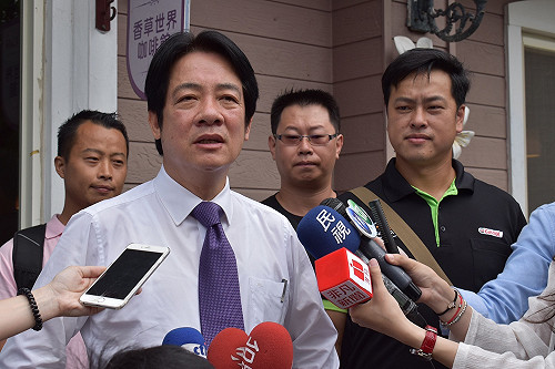 「請總統專心國政」 賴清德：沒有要蔡英文要不要參選