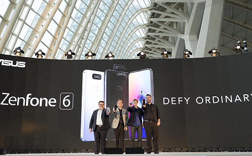 翻轉式鏡頭來了！華碩Zenfone 6西班牙全新登場