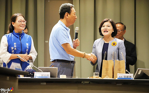 雲林張家支持郭台銘？張麗善解釋：每一位國民黨參選人她都歡迎